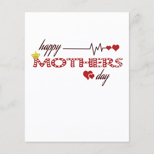 幸福な母親の日 チラシ (裏面)