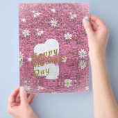 幸福な母親の日 チラシ (手)