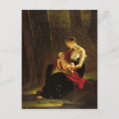 幸福な母 ポストカード (正面)