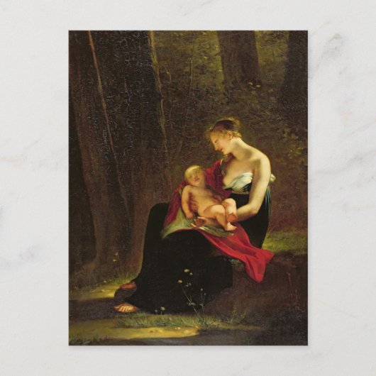 幸福な母 ポストカード (正面)