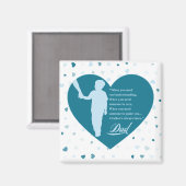 幸福な父の日報 マグネット (正面/裏面)