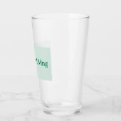 幸福な生活を送る飲みガラス タンブラーグラス (左)