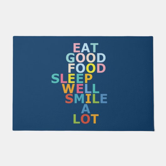 幸福な生活 ドアマット (正面)