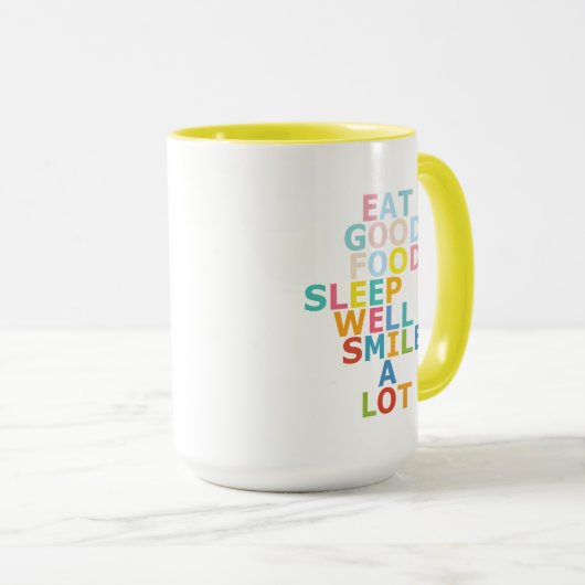 幸福な生活 マグカップ (正面右)