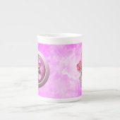 幸福な癌数珠 ボーンチャイナマグカップ (正面)