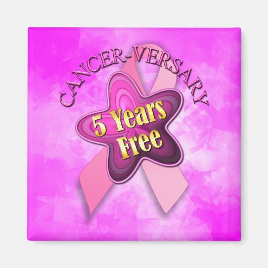 幸福な癌数珠 マグネット (正面)