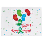 幸福な腎臓の念珠 ラージペーパーバッグ (裏面)