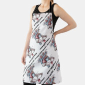 幸福な解剖学的ユーモアであなたのハートを占有する エプロン (インサイチュ)