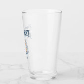 幸福な退職の帆船ガラス タンブラーグラス (左)