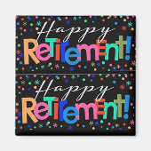 ***幸福な退職後*** マグネット (正面)