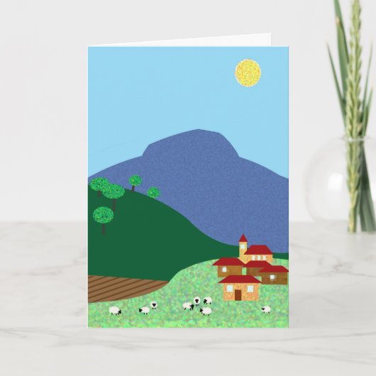 幸福な退職 カード (正面)