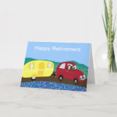 幸福な退職 カード (正面)