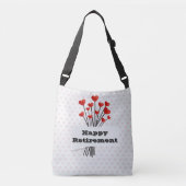 幸福な退職 クロスボディバッグ (正面)