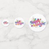 幸福な退職 コンフェッティ (裏面)