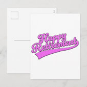 幸福な退職 シーズンポストカード (正面/裏面)