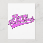 幸福な退職 シーズンポストカード (正面)