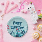 幸福な退職 ペーパープレート (パーティー)