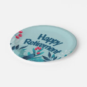 幸福な退職 ペーパープレート (アングル)