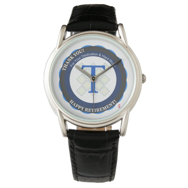 幸福な退職 腕時計 (正面)