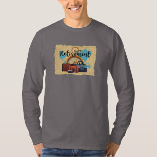 幸福な退職 Tシャツ