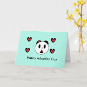 幸福な養子縁組 カード (黄色い花)