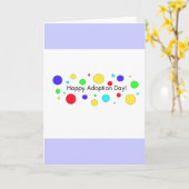 幸福な養子縁組 カード (黄色い花)