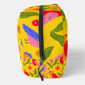 幸福な鳥が群れをなして陽気にする ドップキット (右)