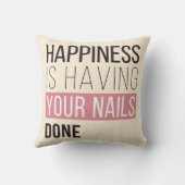 幸福にされるあなたのネイルがあっています クッション (裏面)