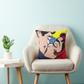 幸福にその後ずっとポップアートの装飾用クッション クッション (椅子)