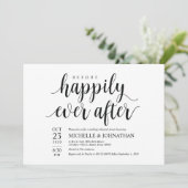 幸福にその後ずっとリハーサルの夕食の招待の前 招待状 (スタンド正面)