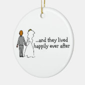 幸福にその後ずっと セラミックオーナメント (左)