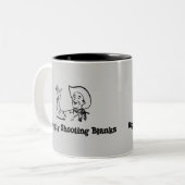 幸福に撃つブランク ツートーンマグカップ (正面左)