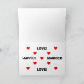 幸福に結婚したな挨拶状 カード (内部)