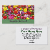 幸福に退職したな名刺の退職の退職 名刺 (正面/裏面)