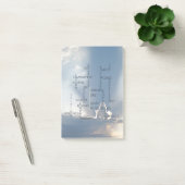 幸福のために住む感動的な単語 ポストイット (オフィス)