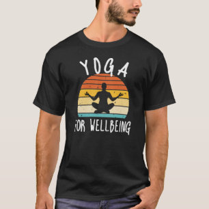 幸福のためのヨガヴィンテージ Tシャツ