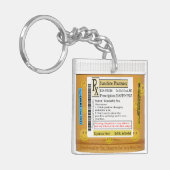 幸福のためのRXの規定 キーホルダー (正面左)