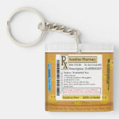 幸福のためのRXの規定 キーホルダー (正面)