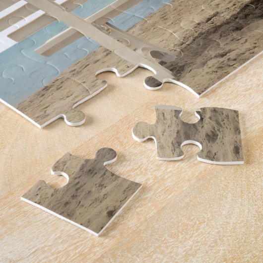 「幸福のない成功」感動的引用文 ジグソーパズル (側面)