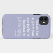 幸福のやる気を起こさせるな引用文 Case-Mate iPhoneケース (裏面(横))
