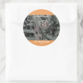 幸福のシールの種を広げる ラウンドシール (バッグ)