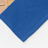 幸福のブルーバード フリースブランケット (角)