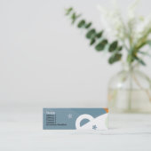 幸福のプロフィールカード スキニー名刺 (スタンド正面)