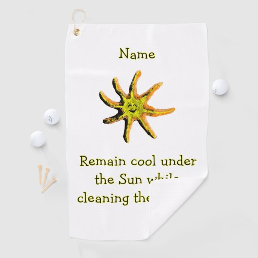 幸福の光 ゴルフタオル (インサイチュ)