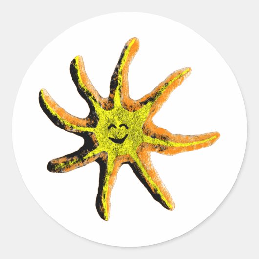 幸福の光 ラウンドシール (正面)