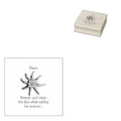 幸福の光 ラバースタンプ (押印)