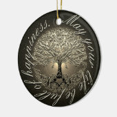 幸福の十分の生命 セラミックオーナメント (左)