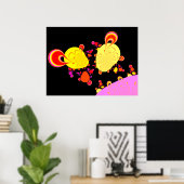 幸福の太陽からの存在 ポスター (ホームオフィス)