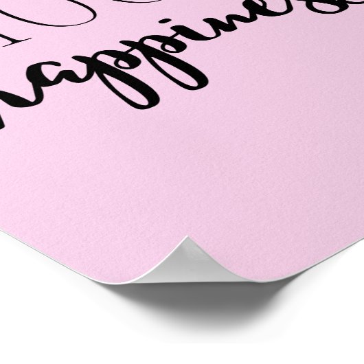 幸福の引用文感動的を選択する ポスター (角)