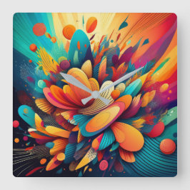 幸福の時 スクエア壁時計